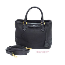 Load image into Gallery viewer, Prada Black Canvas Tote GHW
