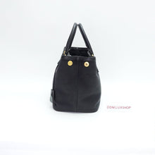 Load image into Gallery viewer, Prada Black Canvas Tote GHW
