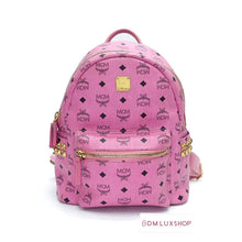 Load image into Gallery viewer, MCM Pink Backpack
