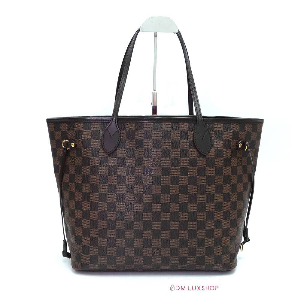 LV Damier Ebene Neverfull MM