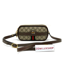 Load image into Gallery viewer, Gucci GG Ophidia Triple Zip Sling Bag
