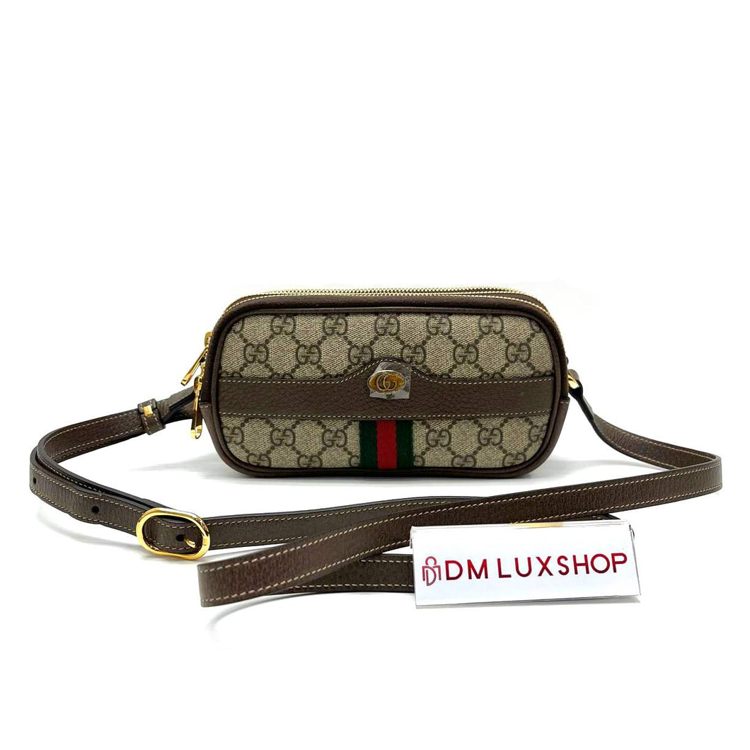 Gucci GG Ophidia Triple Zip Sling Bag