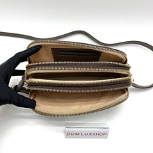 Load image into Gallery viewer, Gucci GG Ophidia Triple Zip Sling Bag
