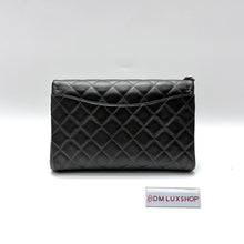 Load image into Gallery viewer, Chanel Classic Flap Grey Shoulder Bag SHW (Serial 18)
