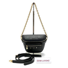 Load image into Gallery viewer, LV Black Empreinte Mini Bumbag
