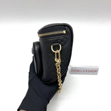 Load image into Gallery viewer, LV Black Empreinte Mini Bumbag
