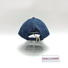 Load image into Gallery viewer, Celine Denim Triomphe Baseball Cap
