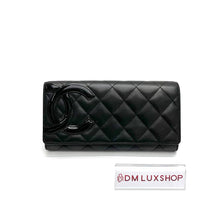 Load image into Gallery viewer, Chanel Black Cambon Wallet (Serial 16)
