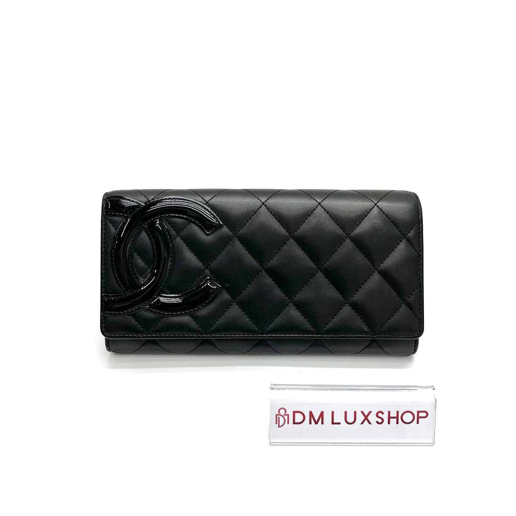 Chanel Black Cambon Wallet (Serial 16)