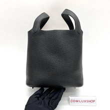 Load image into Gallery viewer, Hermes Picotin 18 Noir PHW (Stamp U)
