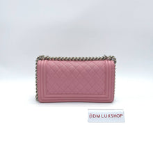 Load image into Gallery viewer, Chanel Boy Medium Pink Caviar GHW (Serial 30)
