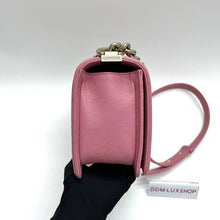 Load image into Gallery viewer, Chanel Boy Medium Pink Caviar GHW (Serial 30)
