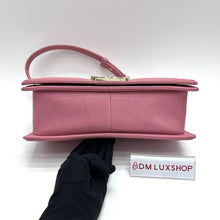 Load image into Gallery viewer, Chanel Boy Medium Pink Caviar GHW (Serial 30)

