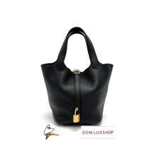 Load image into Gallery viewer, Hermes Picotin 18 Noir GHW (Stamp Y)
