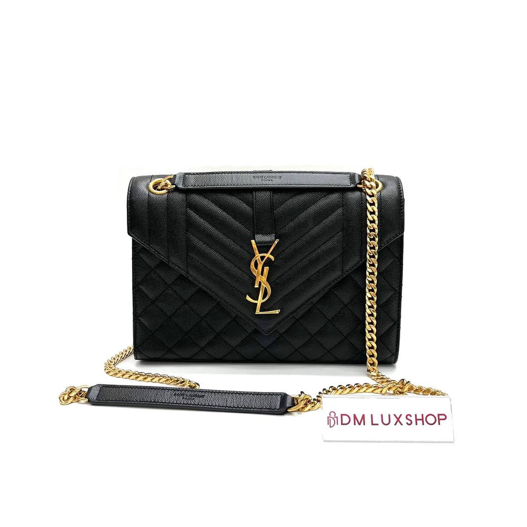 YSL Black Envelope GHW