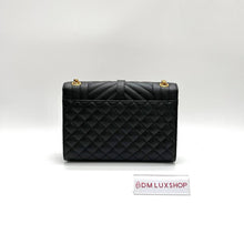 Load image into Gallery viewer, YSL Black Envelope GHW
