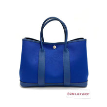 Load image into Gallery viewer, Hermes Garden Party 30 PHW Toile Militaire / Veau Negonda (Stamp U)
