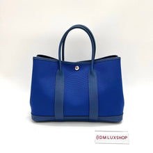 Load image into Gallery viewer, Hermes Garden Party 30 PHW Toile Militaire / Veau Negonda (Stamp U)
