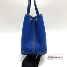 Load image into Gallery viewer, Hermes Garden Party 30 PHW Toile Militaire / Veau Negonda (Stamp U)
