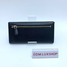 Load image into Gallery viewer, Prada Black Saffiano Long Wallet
