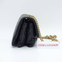 Load image into Gallery viewer, Chanel 22k Black Flap Bag GHW (Microchip)
