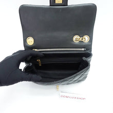 Load image into Gallery viewer, Chanel 22k Black Flap Bag GHW (Microchip)
