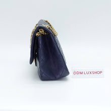 Load image into Gallery viewer, Chanel 2.55 Medium Navy Blue GHW (Serial 25)
