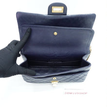 Load image into Gallery viewer, Chanel 2.55 Medium Navy Blue GHW (Serial 25)
