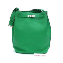 Load image into Gallery viewer, Hermes Bamboo Green So Kelly PHW (Stamp R)
