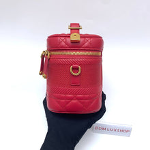 Load image into Gallery viewer, Dior Travel Vanity Case Red
