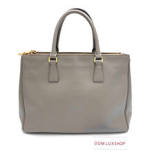 Load image into Gallery viewer, Prada Grey Saffiano Tote Bag
