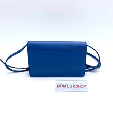 Load image into Gallery viewer, Prada Blue Saffiano WOC GHW
