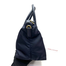 Load image into Gallery viewer, Prada Navy Blue Nylon 2ways Bag
