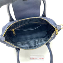 Load image into Gallery viewer, Prada Navy Blue Nylon 2ways Bag
