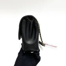 Load image into Gallery viewer, Chanel Black Coco Mark Flap Bag
