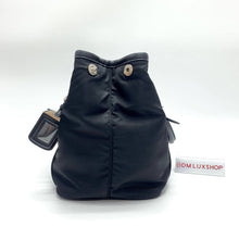 Load image into Gallery viewer, Prada Black Nylon Bag SHW
