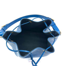 Load image into Gallery viewer, LV Blue Epi Petite Noe Bucket Bag
