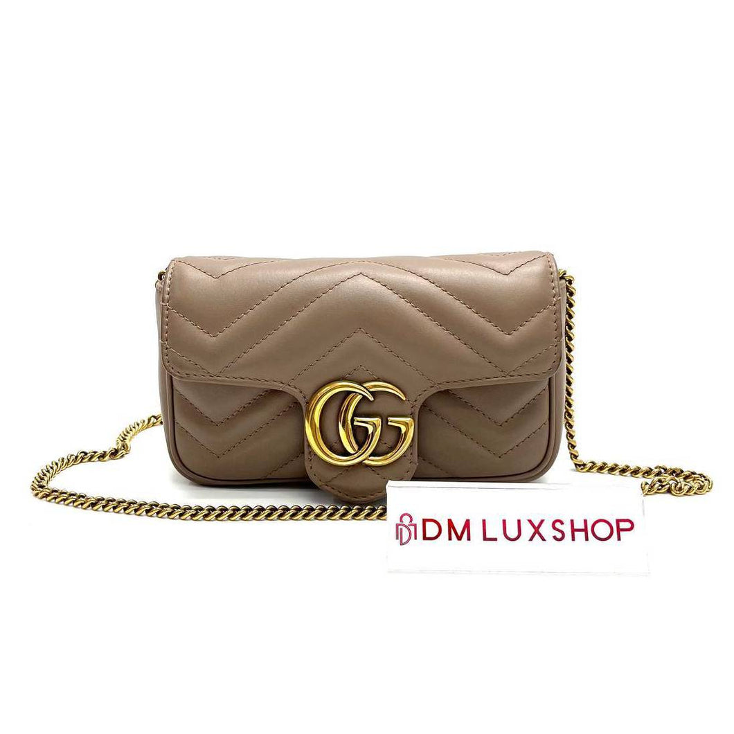 Gucci Beige Marmont Supermini