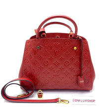 Load image into Gallery viewer, LV Red Empreinte Montaigne MM
