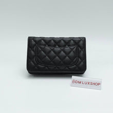 Load image into Gallery viewer, Chanel Black Caviar CF WOC SHW (Microchip)
