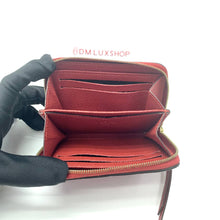 Load image into Gallery viewer, LV Red Empreinte Leather Small Wallet
