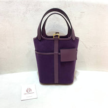 Load image into Gallery viewer, Hermes Picotin 18 Cargo GHW Raisin Stamp U
