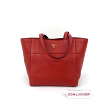 Load image into Gallery viewer, Prada Red Tote Bag
