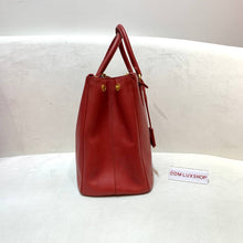 Load image into Gallery viewer, Prada Saffiano Tote Red GHW
