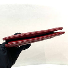 Load image into Gallery viewer, Chanel Red Long Wallet Serial 16
