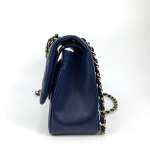Load image into Gallery viewer, Chanel Cf Jumbo Blue Caviar GHW Serial 24
