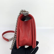 Load image into Gallery viewer, Chanel Boy Medium Red Serial 28
