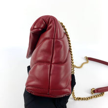 Load image into Gallery viewer, YSL Puffer Mini Red GHW
