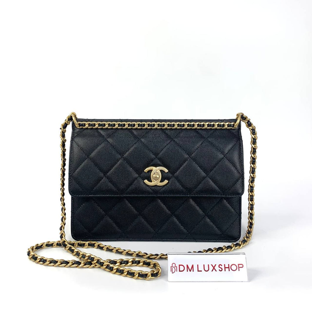 Chanel 23A Chain Shoulder Bag