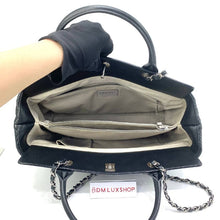 Load image into Gallery viewer, Chanel Aged Calfskin Be CC Tote Black Serial 17
